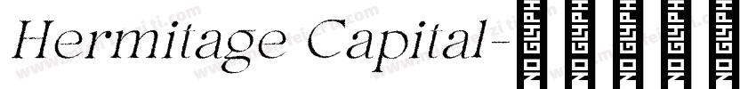 Hermitage Capital字体转换